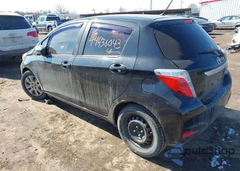 2014 Toyota Yaris Le (Tmmf Plant) z USA, uszkodzony, nr VIN VNKKTUD3XEA001046
